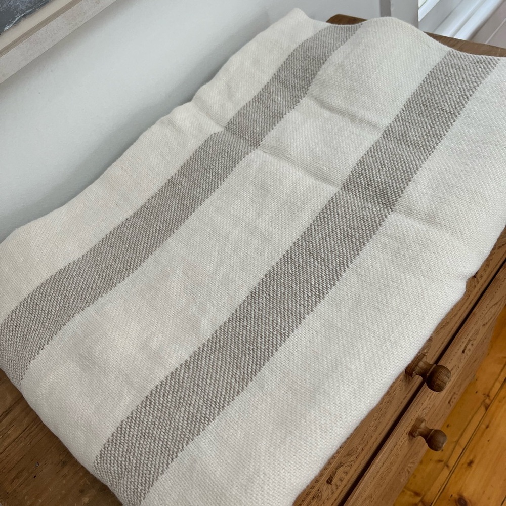 Cultiver Luna Stripe Throw - Picture 3 of 7